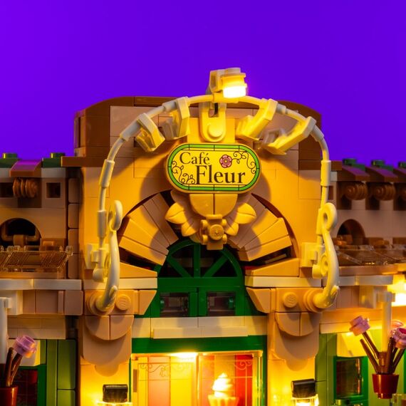 Light My Bricks Light Kit for LEGO French Cafe #10362 Beleuchtungsset Mehrfarbig, 3 image