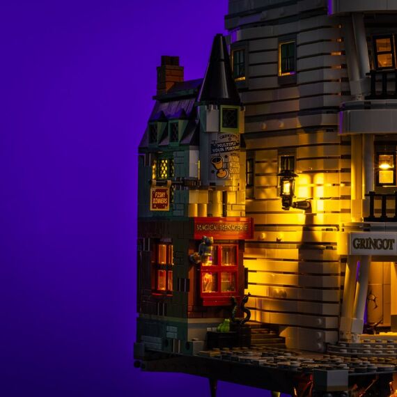 Light My Bricks Light Kit for LEGO Gringotts Wizarding Bank – Collectors' Edition #76417 Beleuchtungsset Mehrfarbig, 12 image