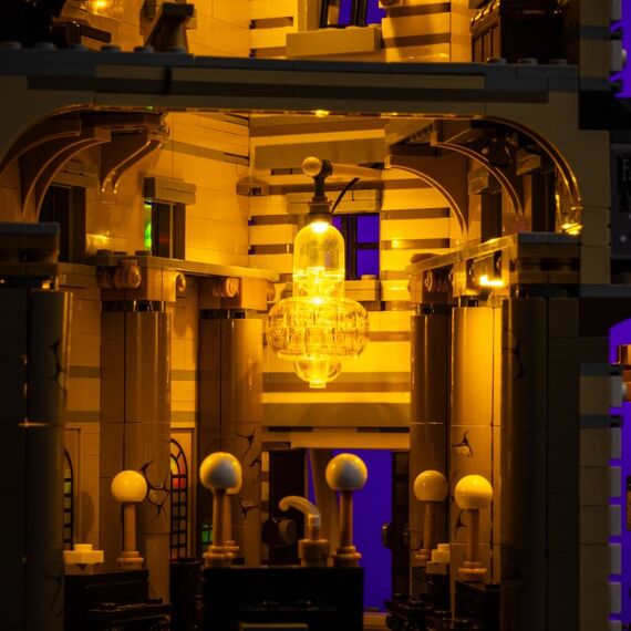 Light My Bricks Light Kit for LEGO Gringotts Wizarding Bank – Collectors' Edition #76417 Beleuchtungsset Mehrfarbig, 5 image
