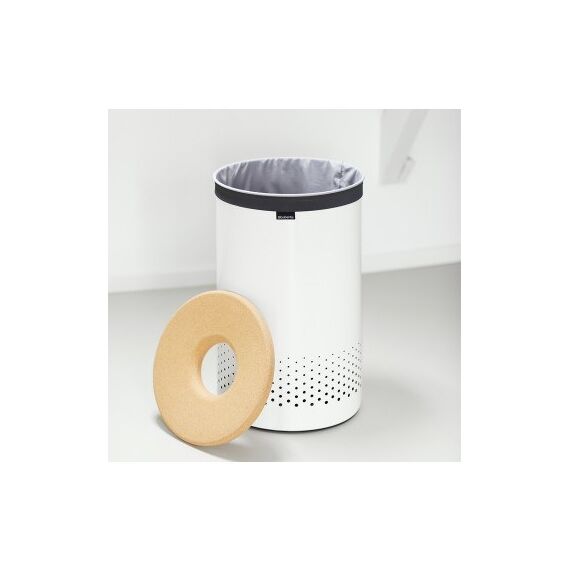 Brabantia 104404 Wäschekorb Braun, Weiß, 3 image