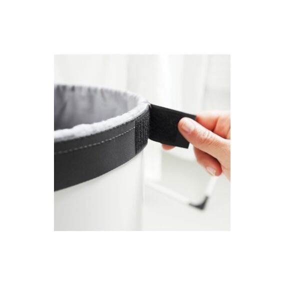 Brabantia 104404 Wäschekorb Braun, Weiß, 4 image