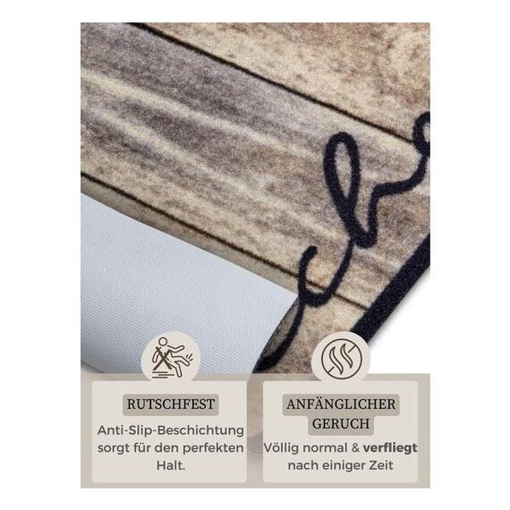 Hanse Home Kitchen Drinnen Teppich Rechteck Polyamid Dark brown, 7 image