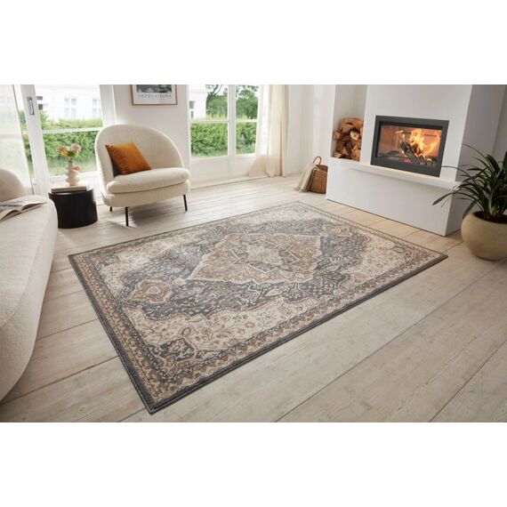 Hanse Home 105607-120x170 Drinnen Teppich Rechteck Jute, Polypropylen (PP) Schwarz, Braun, 2 image