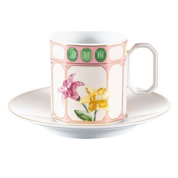 Rosenthal Swarovski IDYLLIA Tasse Weiß, Mehrfarbig Kaffee 1 Stück(e)