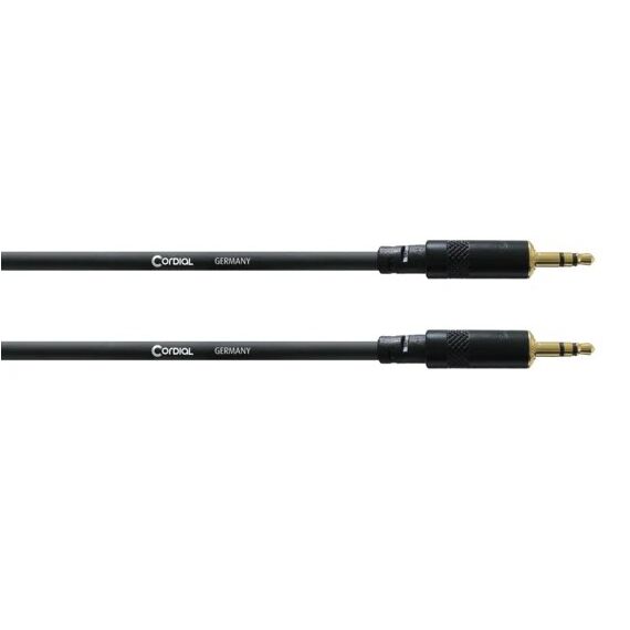 Cordial CFS 0.6 WW Audio-Kabel 0,6 m 3.5mm Schwarz