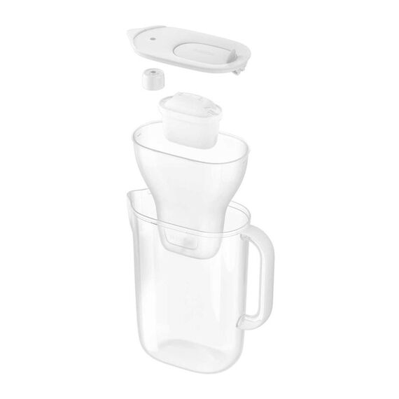 Brita Style Essential Pitcher-Wasserfilter 2,4 l Transparent, Weiß, Farbe: Transparent, Weiß, 2 image
