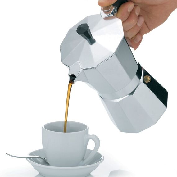 Kela 10591 Manuelle Kaffeemaschine Mokka-Kanne Aluminium, 6 image