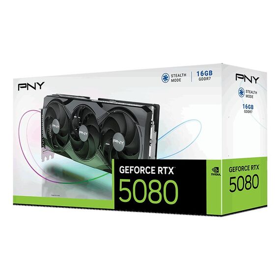 PNY GeForce RTX 5080 Triple Fan NVIDIA 16 GB GDDR7, 7 image