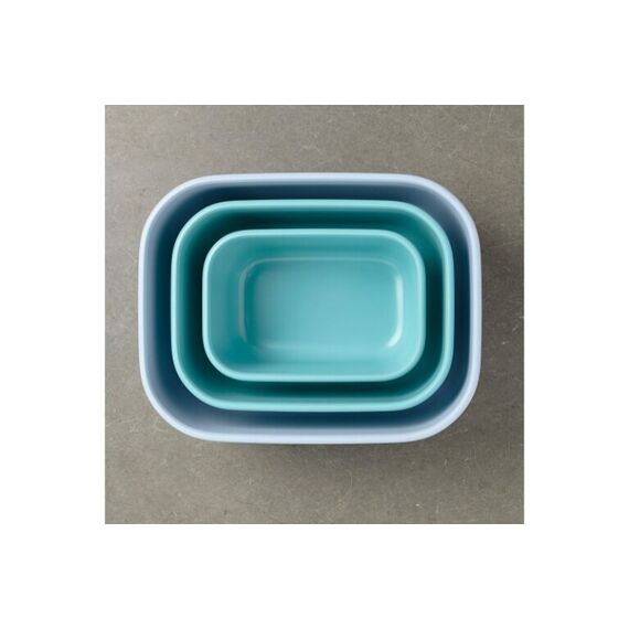 Mepal Cirqula Schüssel-Set 2 l Rechteck Polypropylen (PP), Thermoplastisches Elastomer (TPE) Weiß 3 Stück(e), 5 image