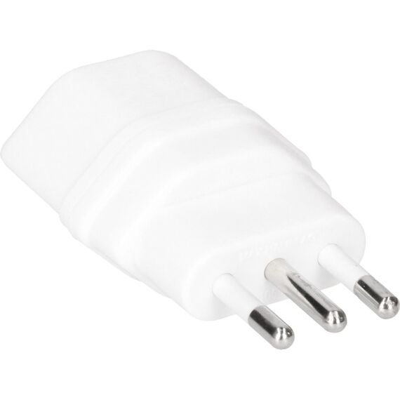 Max Hauri AG 106383 Netzstecker-Adapter Typ L (IT) T13 Weiß, 5 image