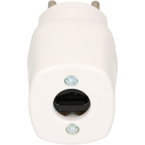 Max Hauri AG 106532 Netzstecker-Adapter T15 NEMA 5-15 Weiß, 3 image