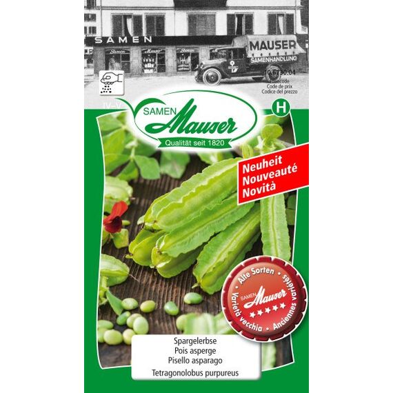 Samen Mauser Spargelerbse 10 g
