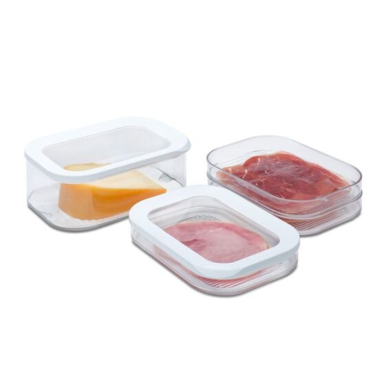 Mepal 106937030600 Lebensmittelaufbewahrungsbehälter Rechteckig Container 550 l Transparent, Weiß 1 Stück(e), 2 image
