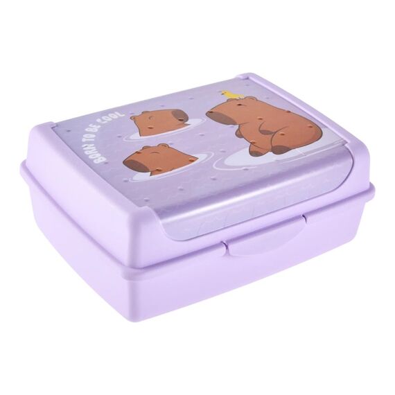 keeeper Carla Brotdose 1 l Polypropylen (PP) Violett, Braun 1 Stück(e)