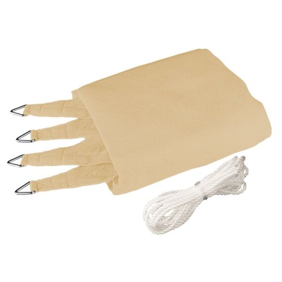 Windhager Sun Sail CAPRI 4 x 4 m Beige Gartenzelt