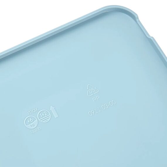 keeeper Lotta Aufbewahrungsbox Rechteckig Polypropylen (PP) Blau, Farbe: Blau, 5 image