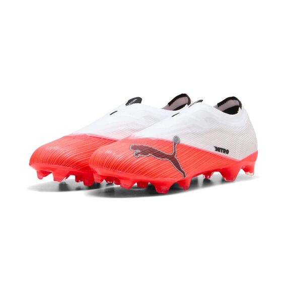 PUMA Ultra Nitro 7 Match LL FG/AG Fußball Männlich Rot, Weiß, Größe: 40.5