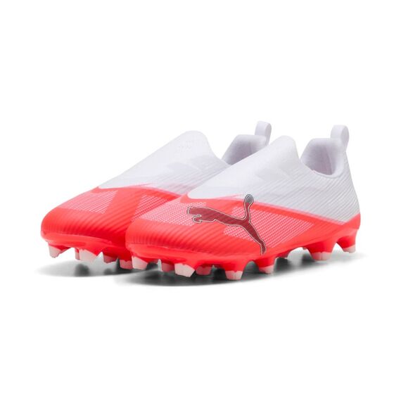PUMA Ultra 7 Match LL FG/AG Jr Fußball Unisex Rot, Weiß, Größe: 34