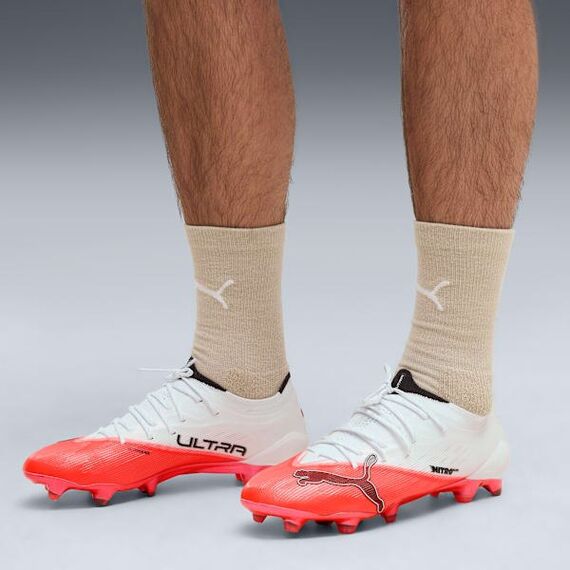 PUMA Ultra Nitro 7 Ultimate FG Fußball Unisex Weiß, Rot, Größe: 41, 3 image