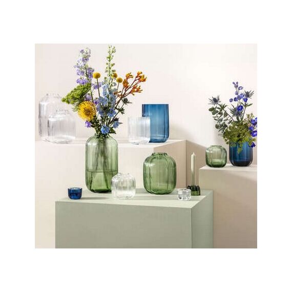 Villeroy & Boch 1173380949 Vase Becherförmige Vase Glas Blau, 5 image