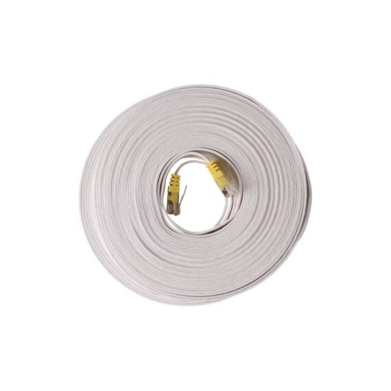 Swisscom 11051711 Netzwerkkabel Weiß 15 m Cat6a Rund, Farbe: Weiß, Länge: 15 m