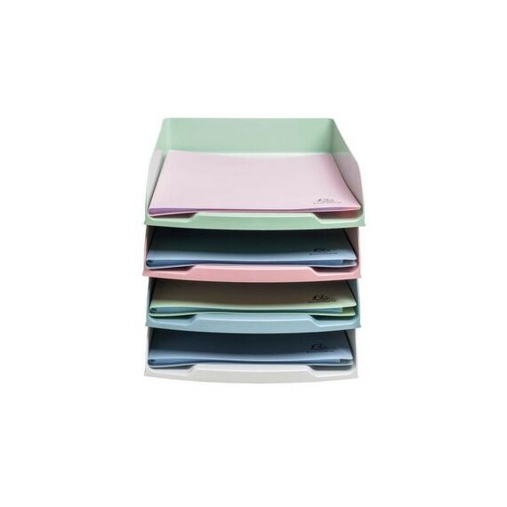 Exacompta 11170D Schreibtischablage Kunststoff Blau, Grau, Farbe: Blau, Grau, 4 image