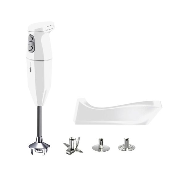 Bamix Cordless PLUS Pürierstab Weiß, Farbe: Weiß