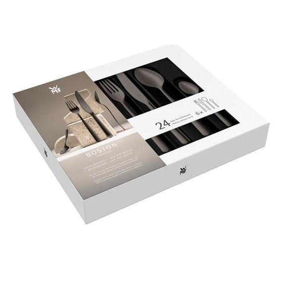 WMF Boston 11.2000.6133 Besteck-Set 24 Stück(e) Schwarz, 2 image