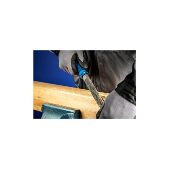 PFERD Holzraspel mit Heft Halbrund-Spitz 250mm Hieb 2 universell zum Schruppen und Schlichten, 3 image