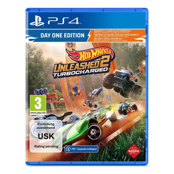 GAME Hot Wheels Unleashed 2 - Turbocharged Day One Edition (PS4) Tag Eins Mehrsprachig PlayStation 4