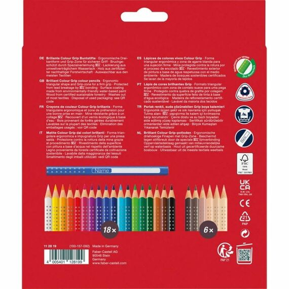 Faber-Castell 112819 Buntstift Gemischte Farben 24 Stück(e), 3 image