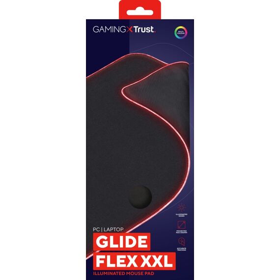 Trust GXT 764 Glide-Flex XXL Gaming-Mauspad Schwarz, 4 image