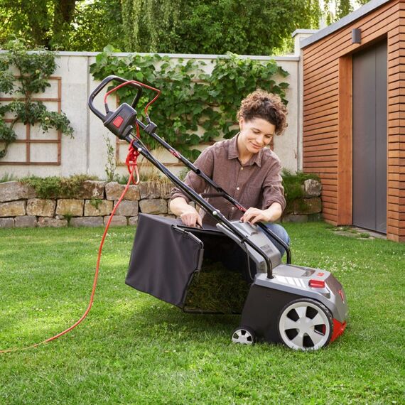 AL-KO 11404060 Rasen-Vertikutierer 1400 W 50 l Schwarz, Grau, Rot, 4 image
