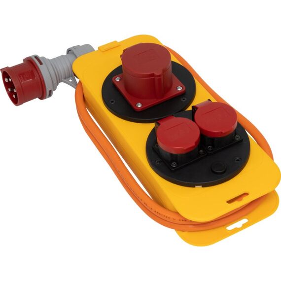 Brennenstuhl 1151402800 Verlängerungskabel 2 m 3 AC-Ausgänge Draußen Orange