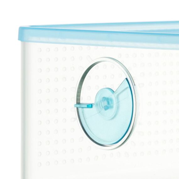 Bodum BISTRO Brotkasten Rechteckig Blau, Transparent Kunststoff, 2 image
