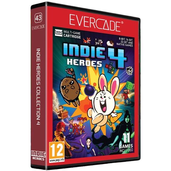 Blaze Indie Heroes Collection 4 Kollektion Englisch Evercade