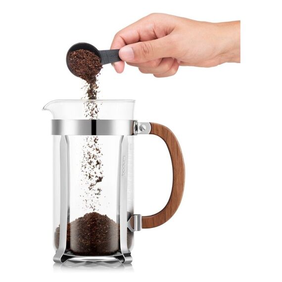 Bodum 11652-16-107 Manuelle Kaffeemaschine Französische Presse 1 l Edelstahl, Transparent, 2 image