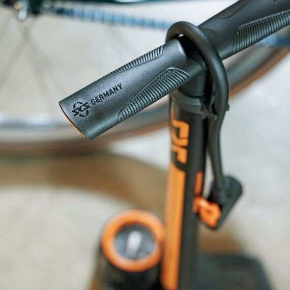 SKS 11661 Handluftpumpe Schwarz, Orange Boden-Luftpumpe, 3 image