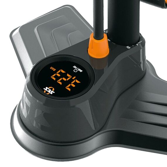 SKS 11664 Handluftpumpe Schwarz, Orange Boden-Luftpumpe, 2 image