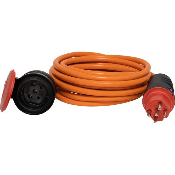 Brennenstuhl 1166752832 Stromkabel Orange 5 m T25