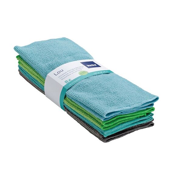 Kela 11684 Reinigungstücher Polyester Hellblau 8 Stück(e)