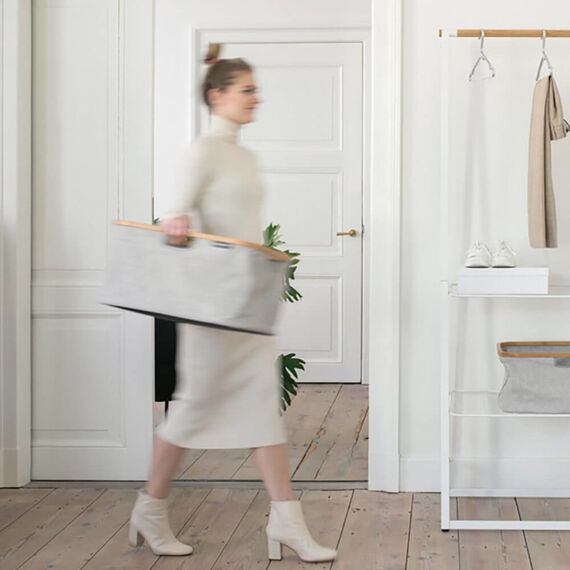 Brabantia 118180 Wäschekorb 40 l Rechteckig Grau, 2 image
