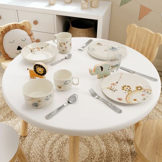 Villeroy & Boch 1265342091 Besteck für Kleinkinder Kleinkind-Besteck Platin, Silber Edelstahl, 6 image