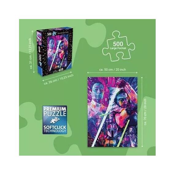 Ravensburger 12001340 Puzzlespiel 500 Stück(e) Fernsehen/Filme, 3 image