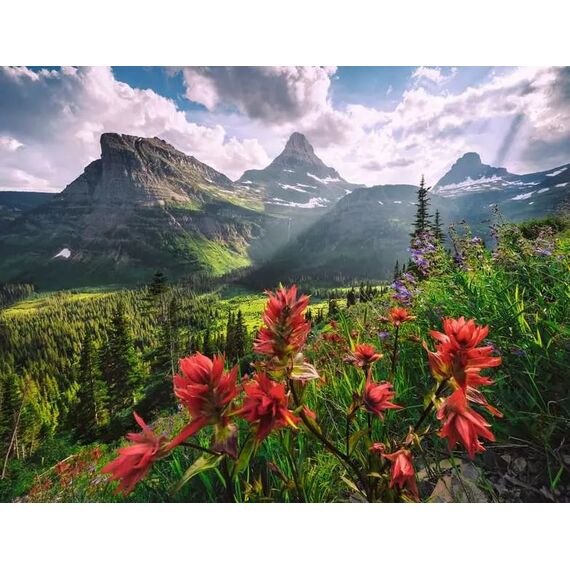 Ravensburger Puzzle Pristine Mountains, 2 image