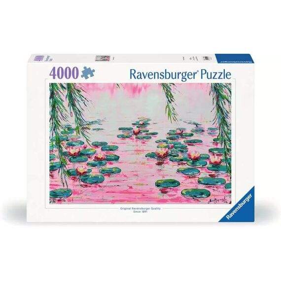 Ravensburger Puzzle Pink Water Lilies