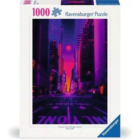 Ravensburger Puzzle New York in Neon