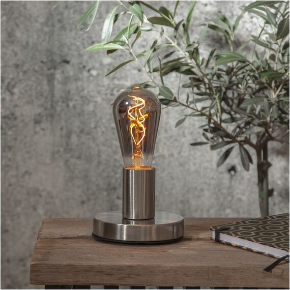 Star Trading 297-05 Tischleuchte E27 Silber