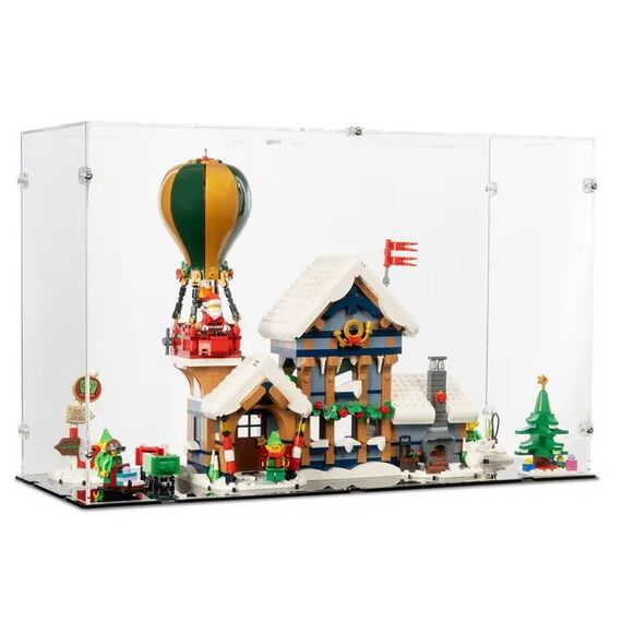 iDisplayit EC471830NS-BLK Vitrine Schwarz, Transparent