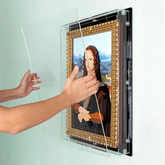 iDisplayit QWC340547-BLK Vitrine Schwarz, Transparent, 4 image